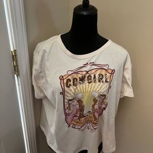 Curvy Girl Cowgirl graphic t- shirt , 1X by Ultra Flirt